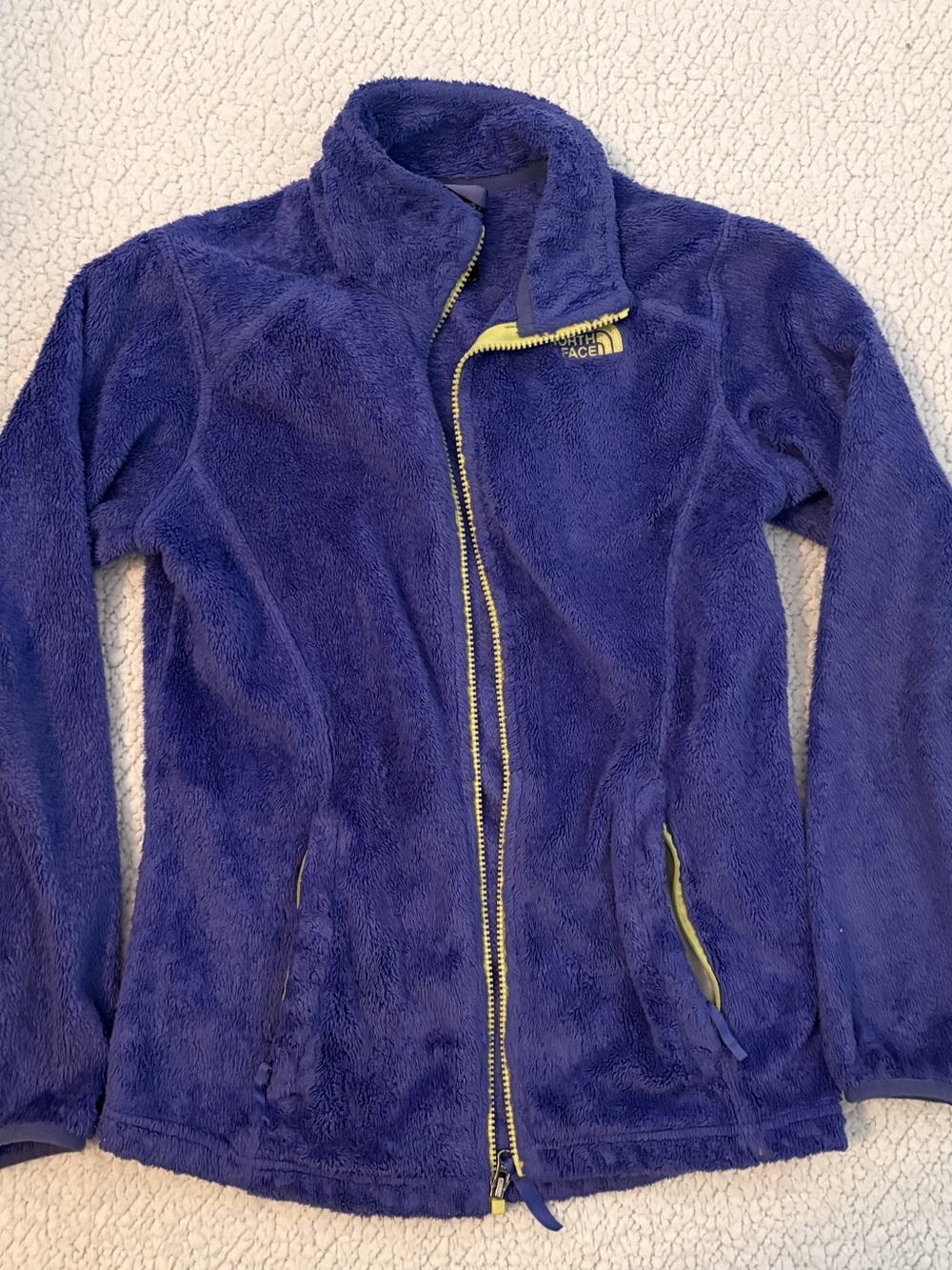The North Face Girl’s Fleece Jacket Purple